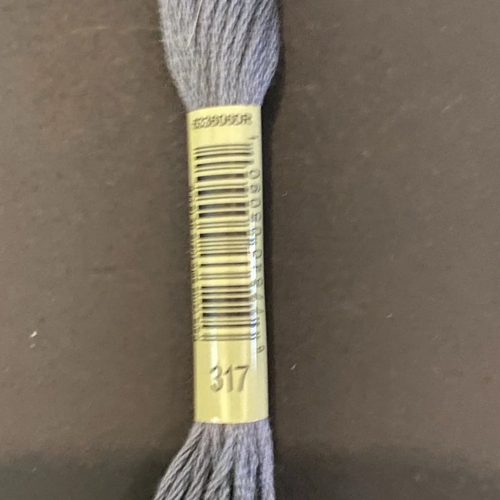 DMC Embroidery Floss In Grey New
